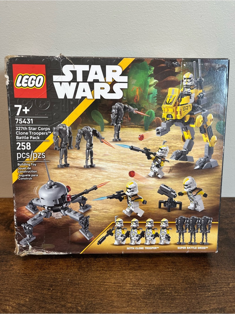 LEGO #75431 Star Wars 327th Star Corps Clone Troopers Battle Pack